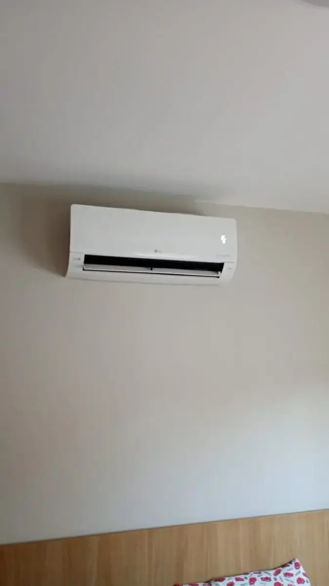 Instalação real de ar-condicionado pela Cisz Tech